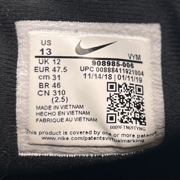 Nike Flex Experience RN 7 Shoes Mens Size 13 Running Athletic Sneaker 908985-006 - Picture 8 of 9